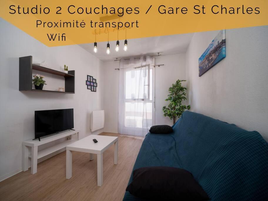 Appartement Tout Equipe A 5 Min De La Gare St Charles Marseille Exterior photo
